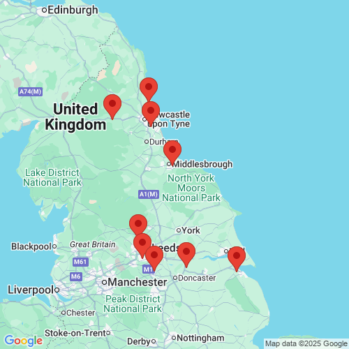 Map of Recent Inspections