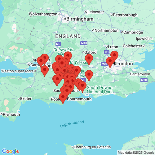 Map of Recent Inspections