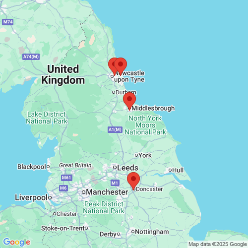 Map of Recent Inspections