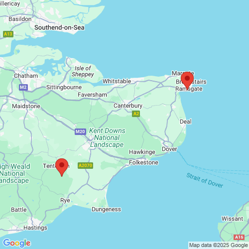 Map of Recent Inspections