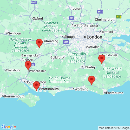 Map of Recent Inspections