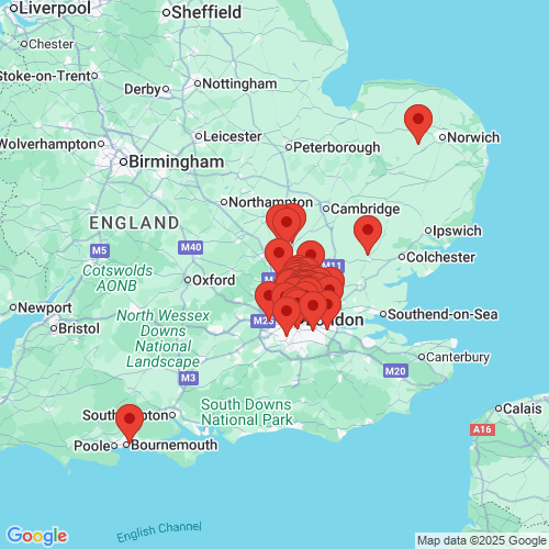 Map of Recent Inspections