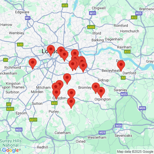 Map of Recent Inspections