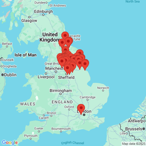 Map of Recent Inspections