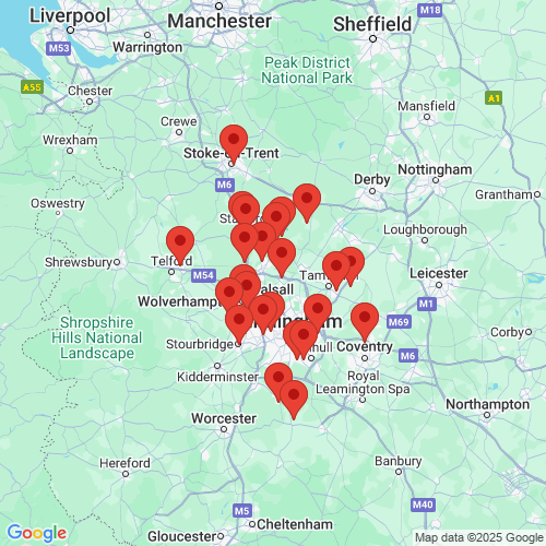 Map of Recent Inspections
