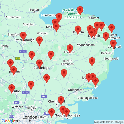 Map of Recent Inspections