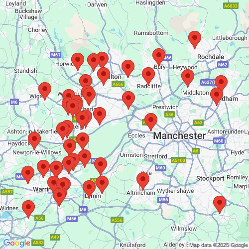 Map of Recent Inspections