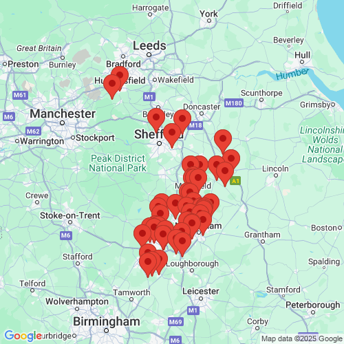 Map of Recent Inspections