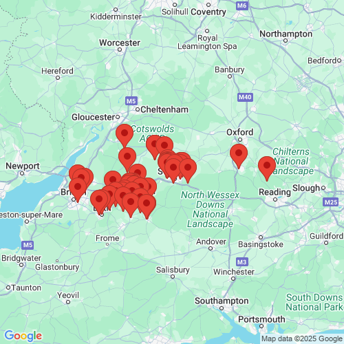 Map of Recent Inspections