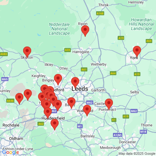 Map of Recent Inspections