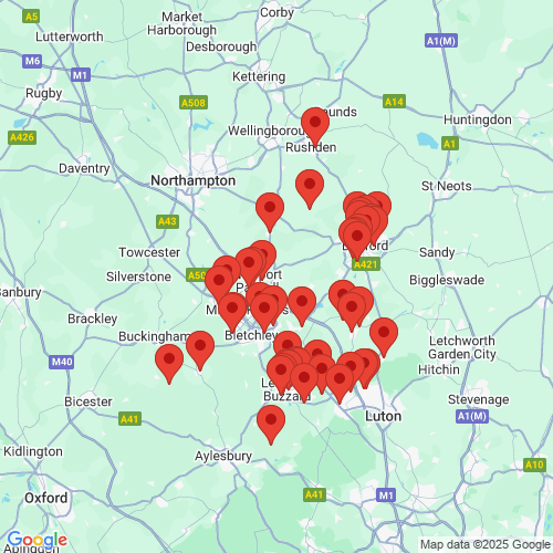 Map of Recent Inspections