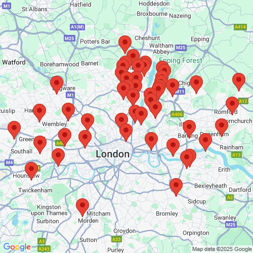 Map of Recent Inspections
