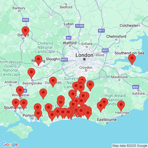 Map of Recent Inspections
