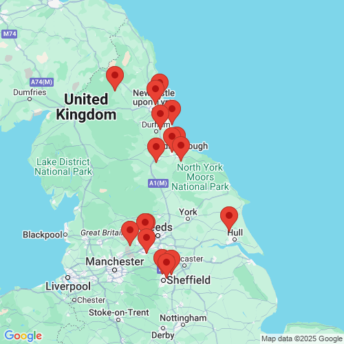 Map of Recent Inspections