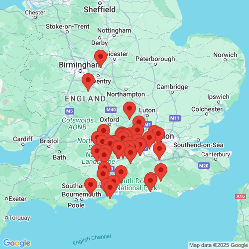 Map of Recent Inspections
