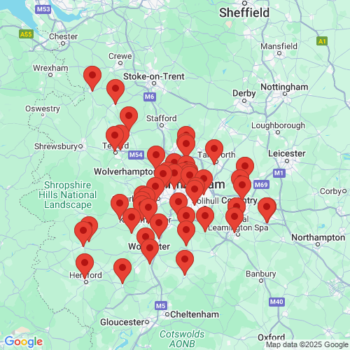 Map of Recent Inspections