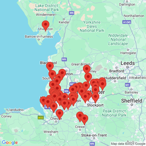 Map of Recent Inspections