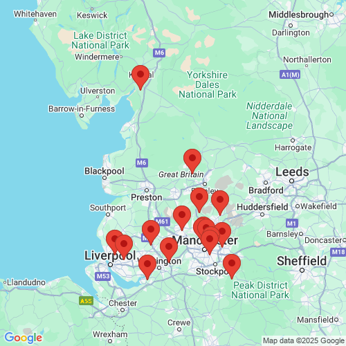 Map of Recent Inspections