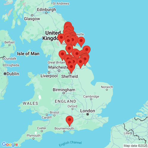 Map of Recent Inspections