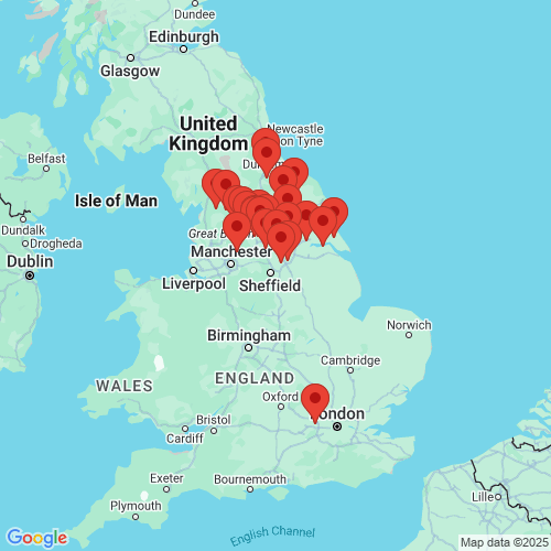 Map of Recent Inspections