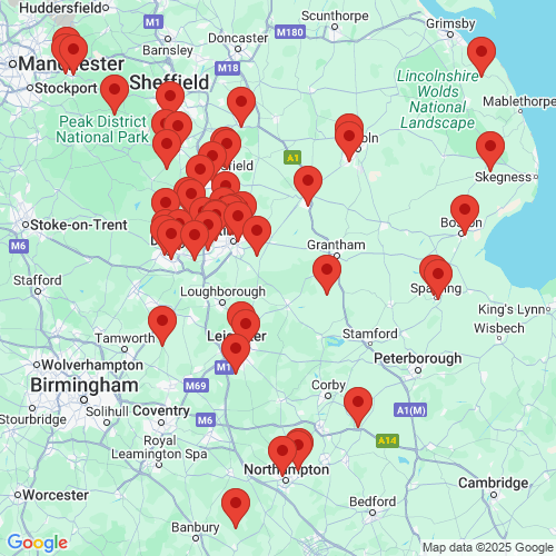 Map of Recent Inspections