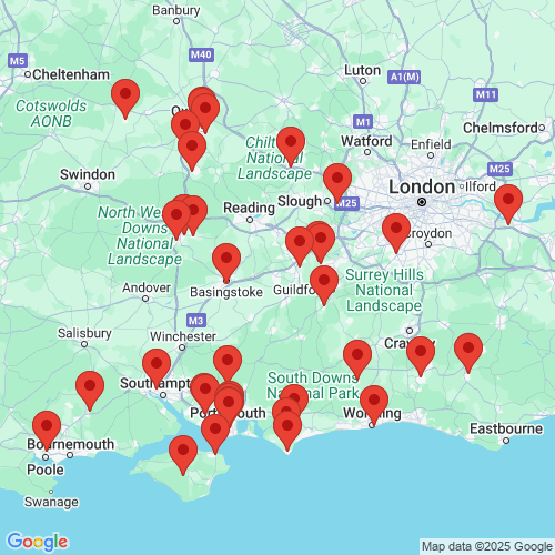Map of Recent Inspections