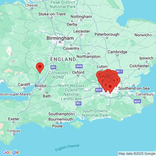 Map of Recent Inspections