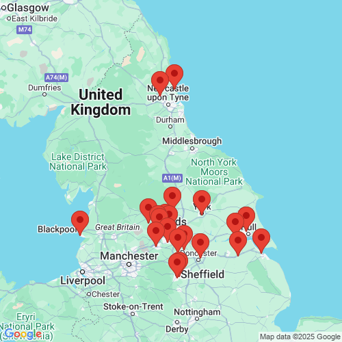 Map of Recent Inspections
