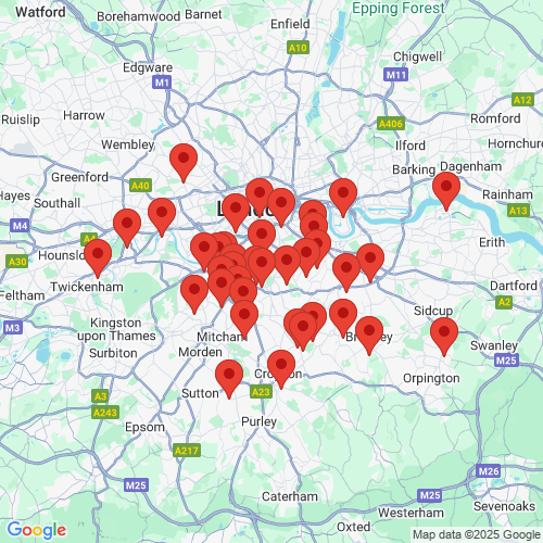 Map of Recent Inspections