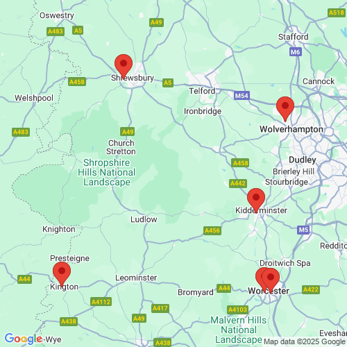 Map of Recent Inspections
