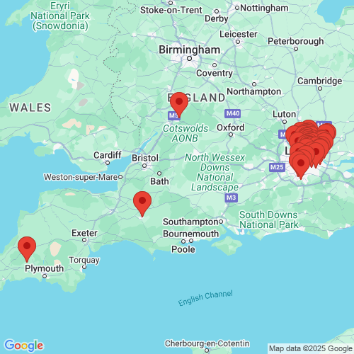 Map of Recent Inspections