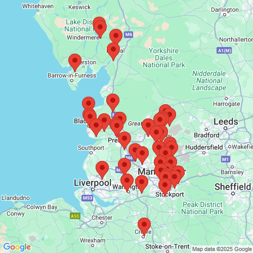 Map of Recent Inspections
