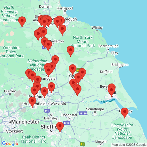 Map of Recent Inspections
