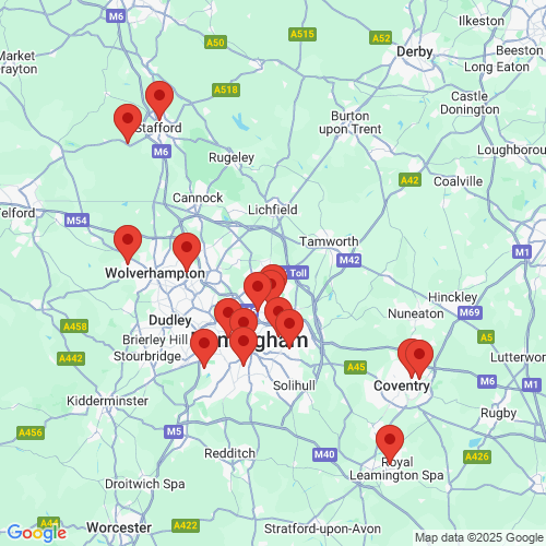 Map of Recent Inspections