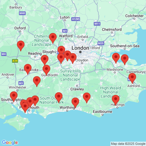Map of Recent Inspections