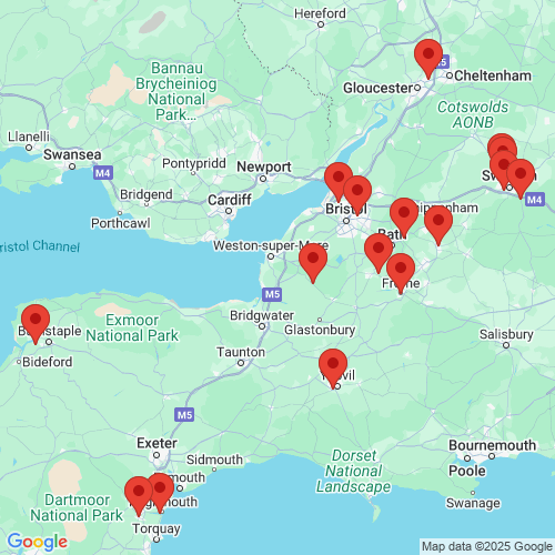 Map of Recent Inspections