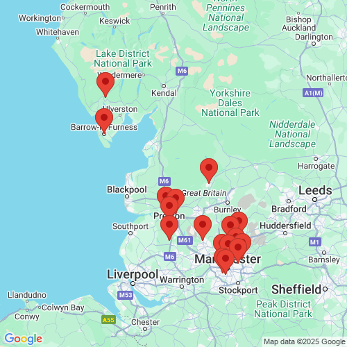Map of Recent Inspections