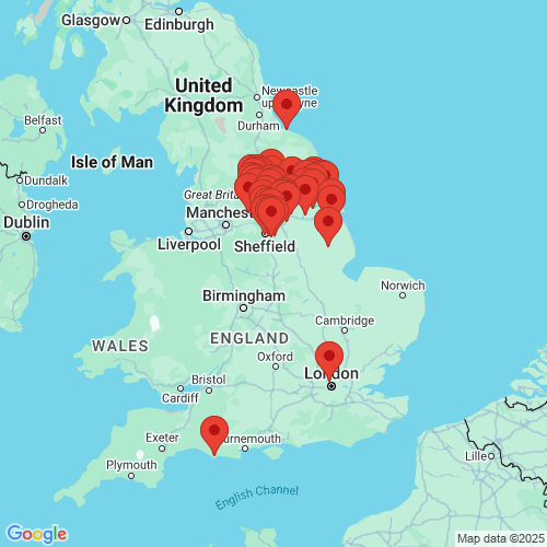 Map of Recent Inspections