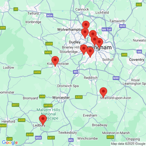 Map of Recent Inspections