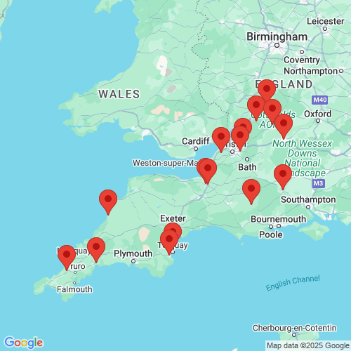 Map of Recent Inspections
