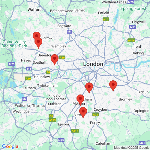 Map of Recent Inspections