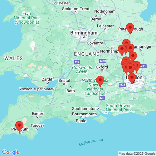 Map of Recent Inspections