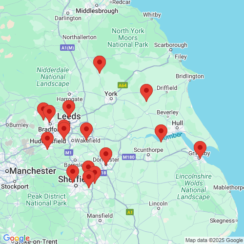 Map of Recent Inspections
