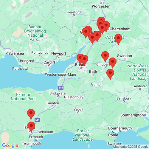 Map of Recent Inspections