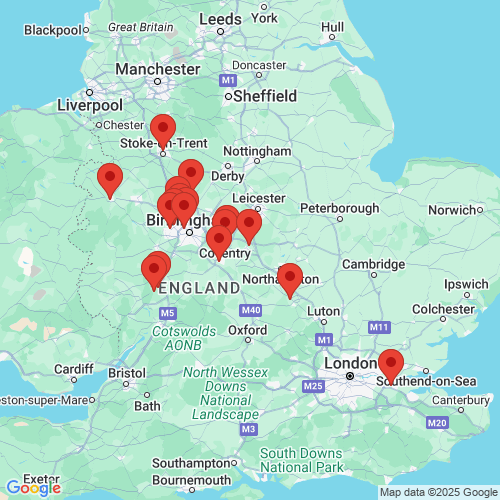 Map of Recent Inspections