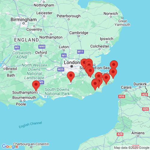 Map of Recent Inspections