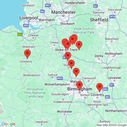 Map of Recent Inspections
