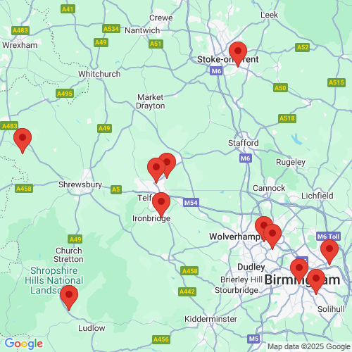 Map of Recent Inspections