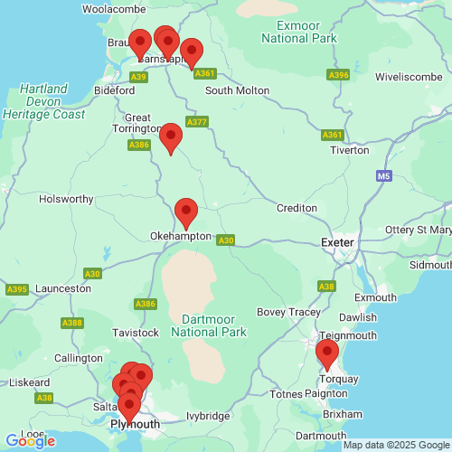 Map of Recent Inspections