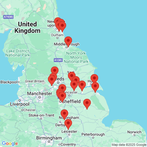 Map of Recent Inspections
